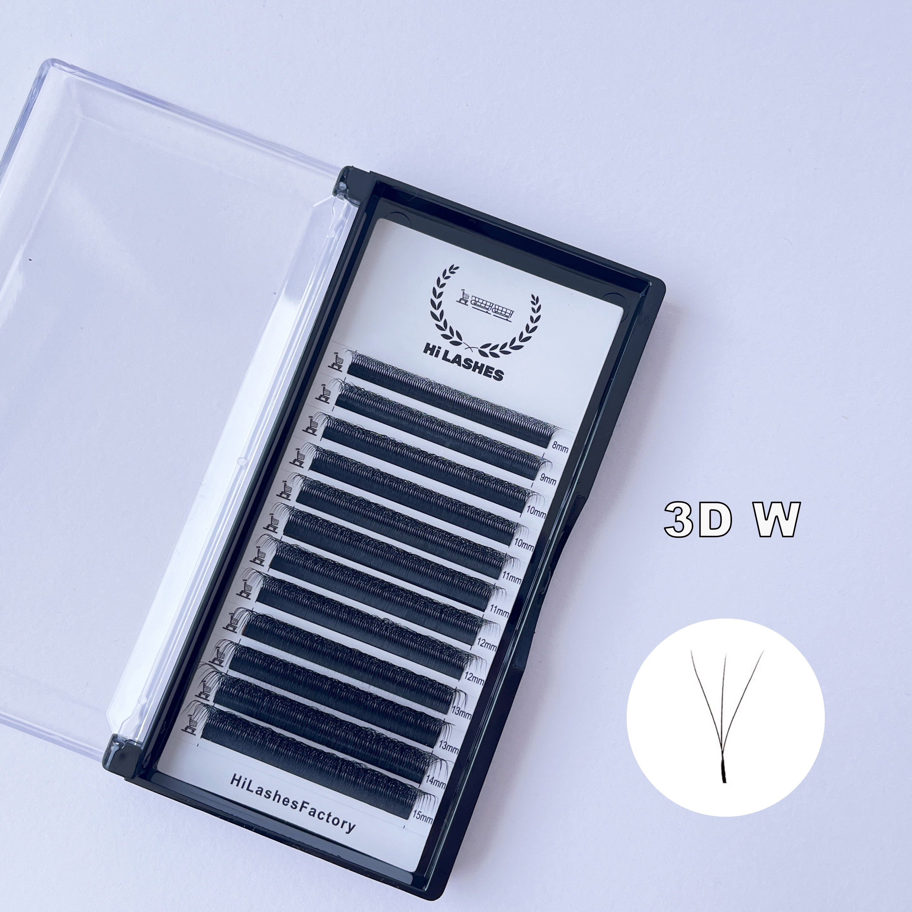 3D W Lash Extensions